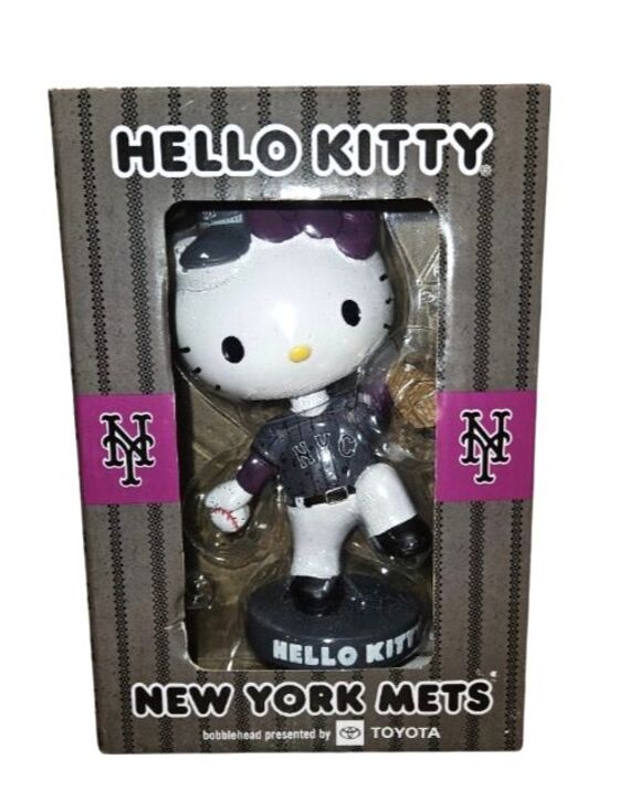 Sanrio Other - NY Mets Hello Kitty Bobblehead 2025 SGA City Connect Citi Field NIB